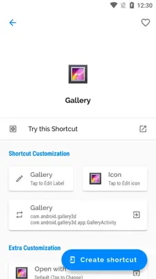 Shortcut Maker android App screenshot 5